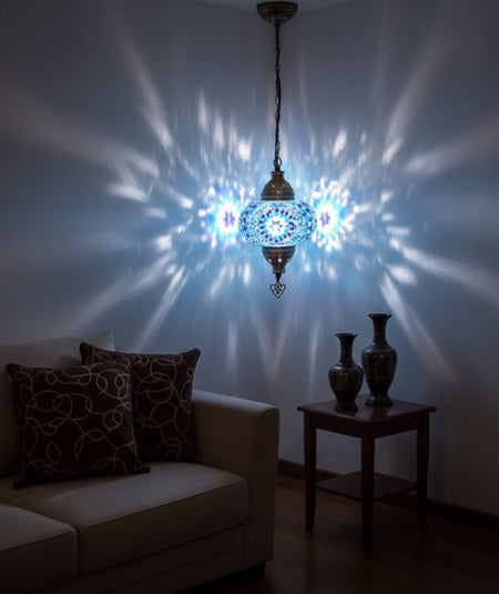 Turkish Mosaic Pendant Lamp - MALLTURK