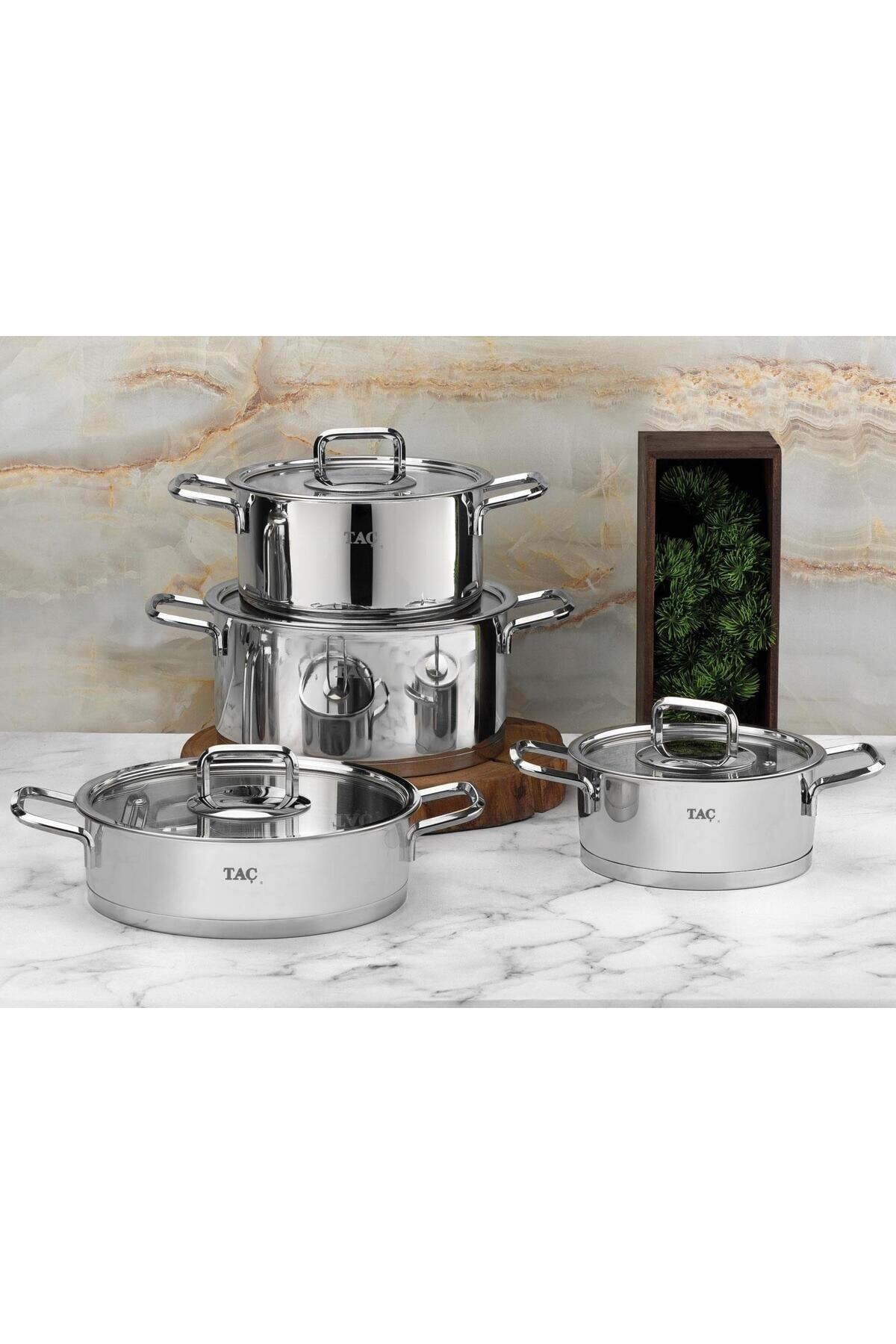 Tac Hera Granite 15 Piece Cookware Set
