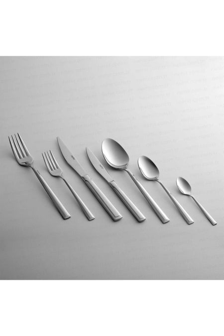 Nehir milano Plain 36 Piece Flatware Set - MALLTURK