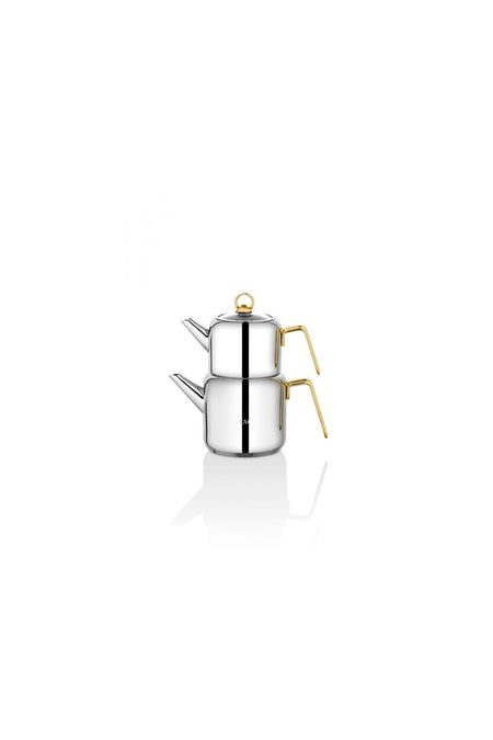 Tac Hera induction Base Teapot Set Gold - MALLTURK