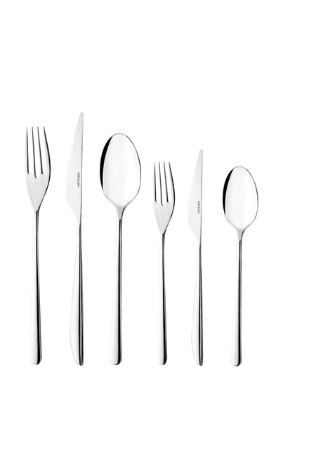 Emsan bello 72 Piece 12 Place Setting Flatware Set - MALLTURK