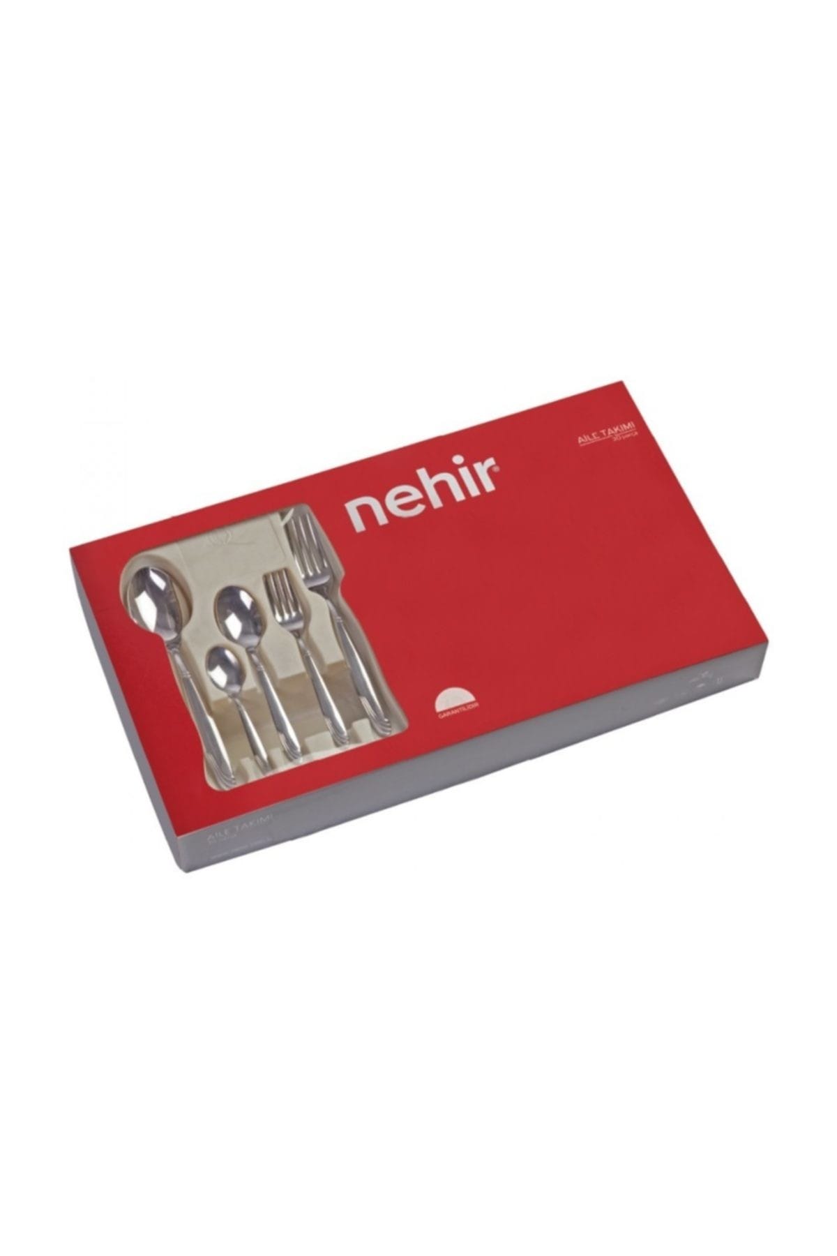 Nehir fiesta Satin 30 Piece karton Boxed Fork Spoon Set 18 10 304 1 kalite bicaksiz - MALLTURK