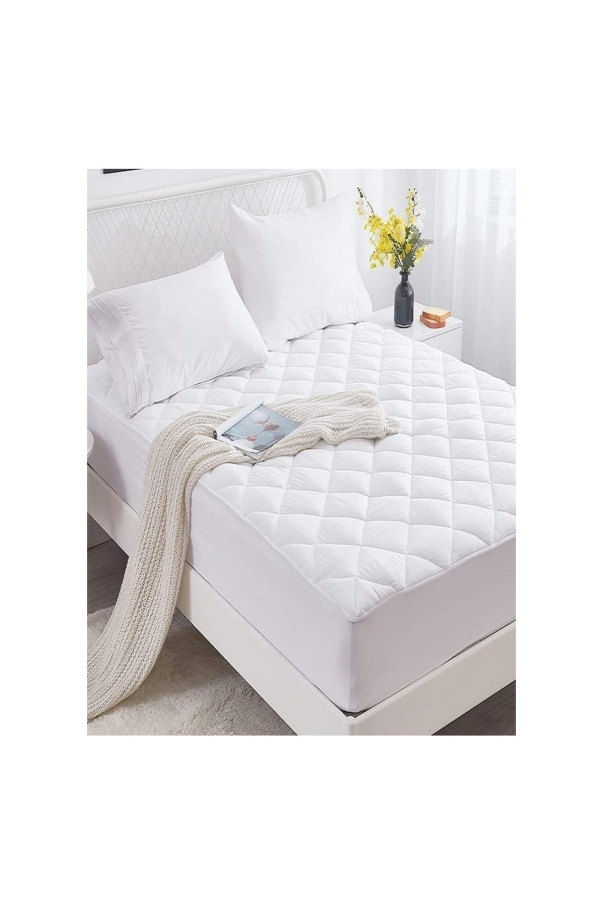 violacasa Waterproof Quilted Fitted Mattress Protector - MALLTURK
