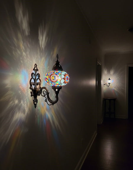Turkish Mosaic Wall Lamp - MALLTURK