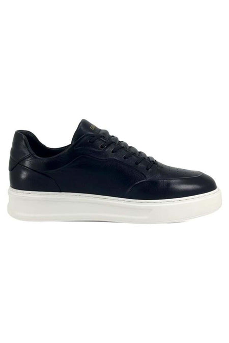 5491 Daily Genuine Leather Men's Shoes-Black - MALLTURK