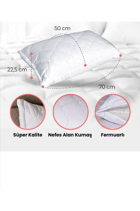 AYHOME Waterproof Cotton Quilted Pillow Protector - MALLTURK