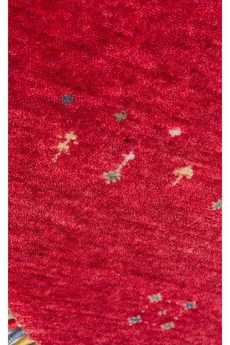 Eko Hali Zara ZR 06 Red Round Special Loom Carpet with Special Dyeing Process for increased Durability - MALLTURK
