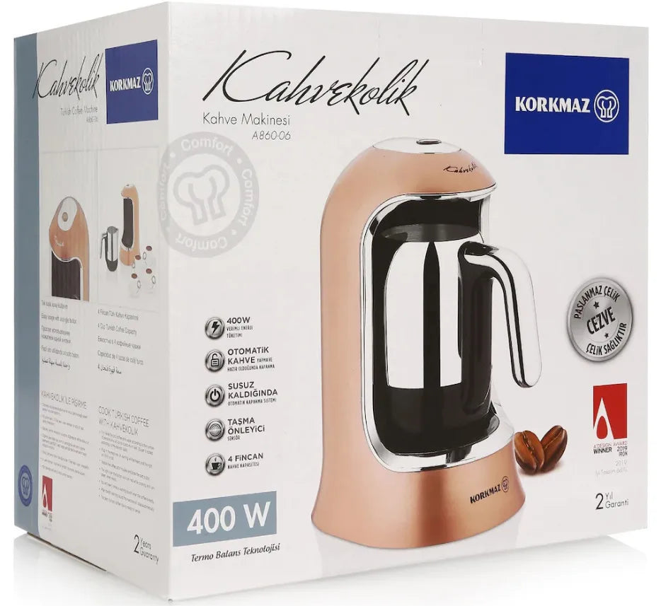 Korkmaz Kahvekolik Turkish Coffee Maker