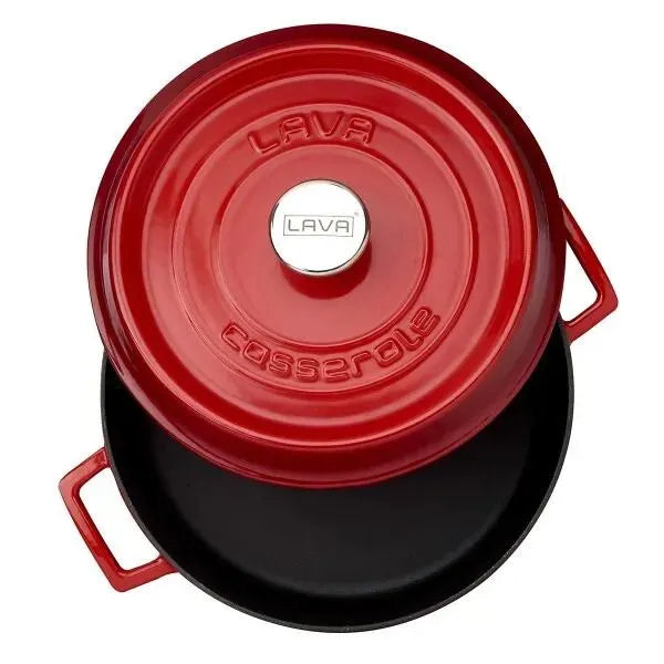 LAVA Cast Iron Casserole with Lid
