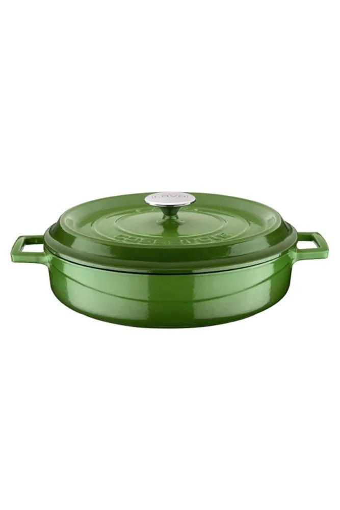 LAVA Cast Iron Casserole with Lid - MALLTURK