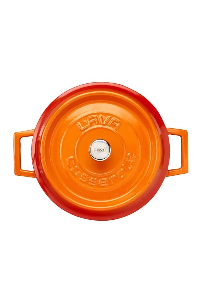 LAVA Cast Iron Casserole with Lid - MALLTURK