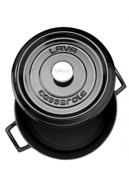 LAVA Cast Iron Casserole with Lid - MALLTURK