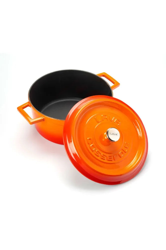 LAVA Cast Iron Casserole with Lid