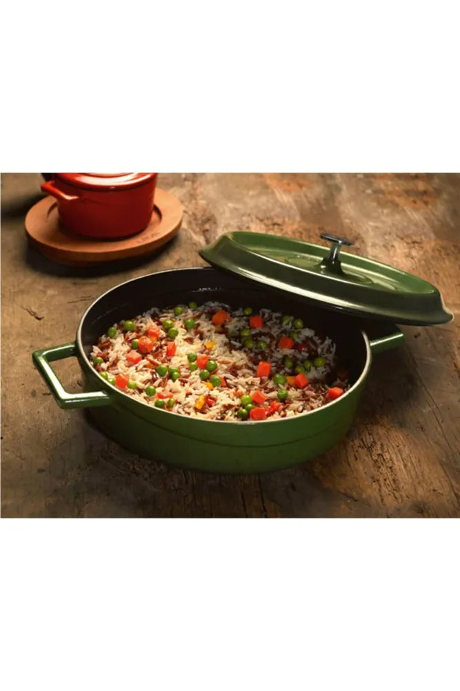 LAVA Cast Iron Casserole with Lid