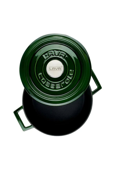 LAVA Cast Iron Casserole with Lid - MALLTURK