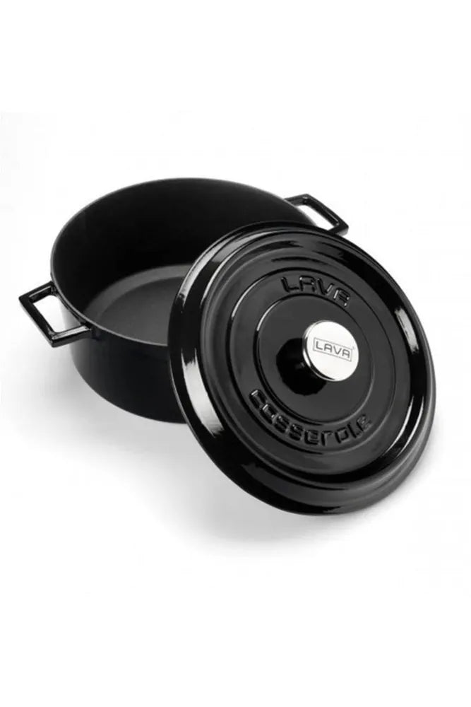 LAVA Cast Iron Casserole with Lid - MALLTURK