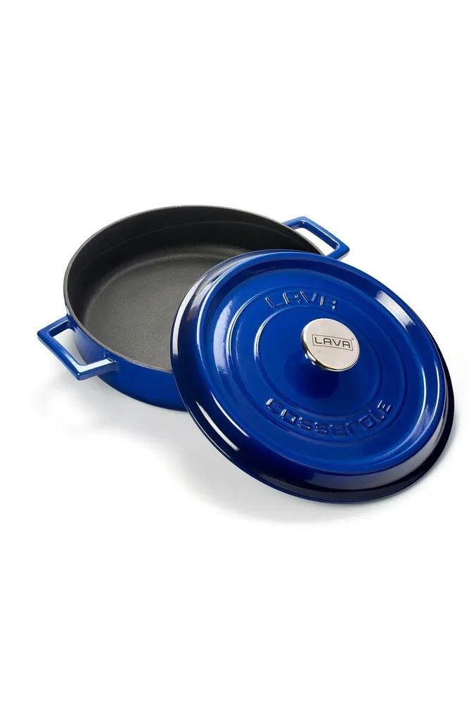 LAVA Cast Iron Casserole with Lid