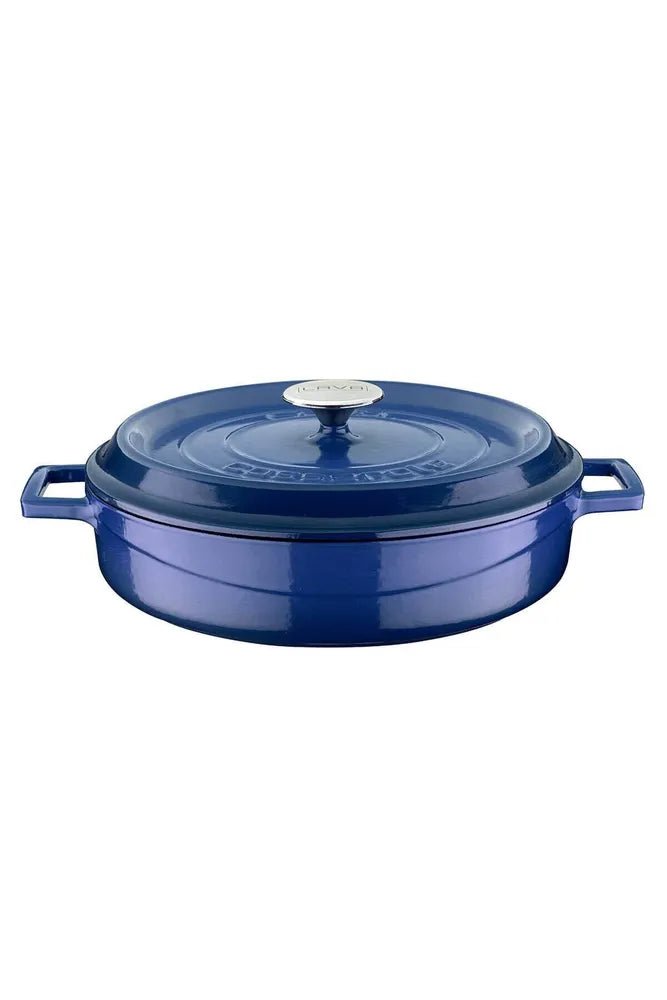 LAVA Cast Iron Casserole with Lid - MALLTURK