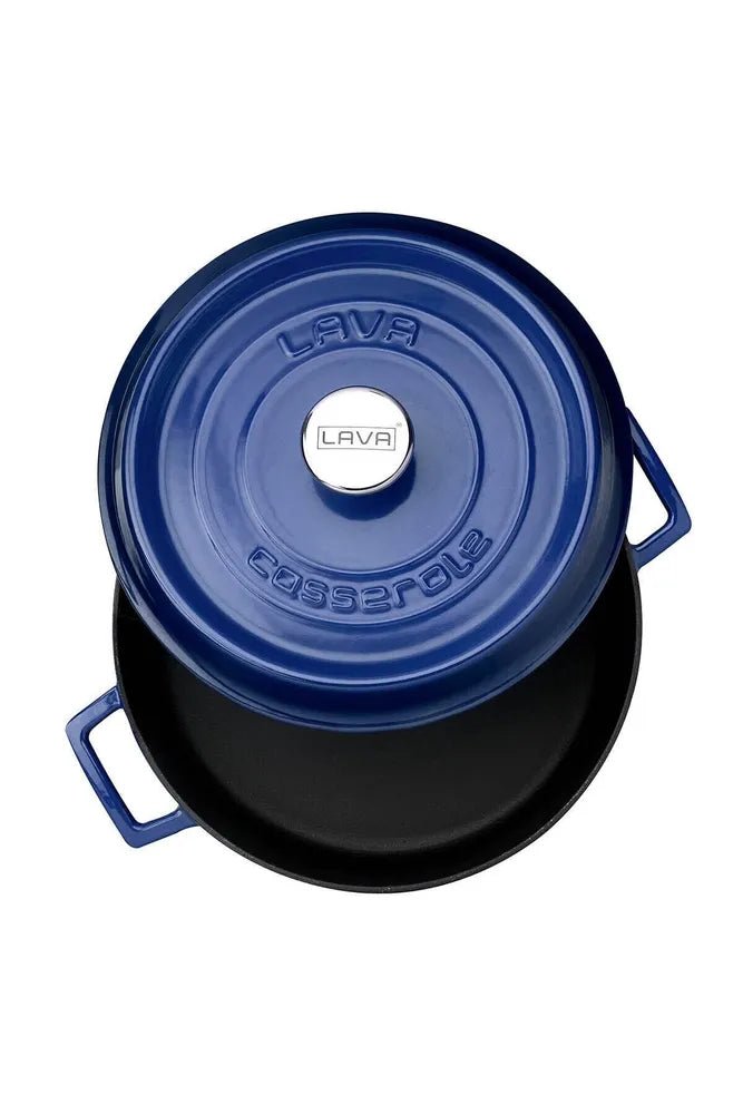 LAVA Cast Iron Casserole with Lid - MALLTURK