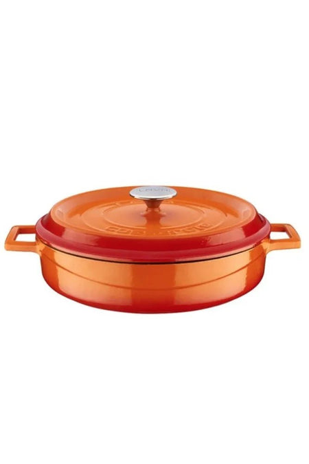 LAVA Cast Iron Casserole with Lid - MALLTURK