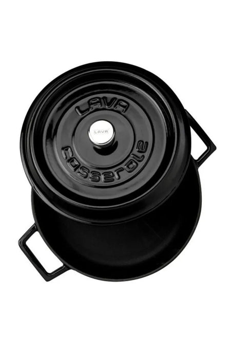 LAVA Cast Iron Casserole with Lid - MALLTURK