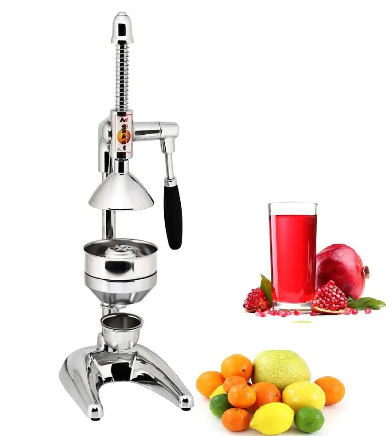 Maskot M-CU Chrome Professional Manual Pomegranate and Citrus Juicer