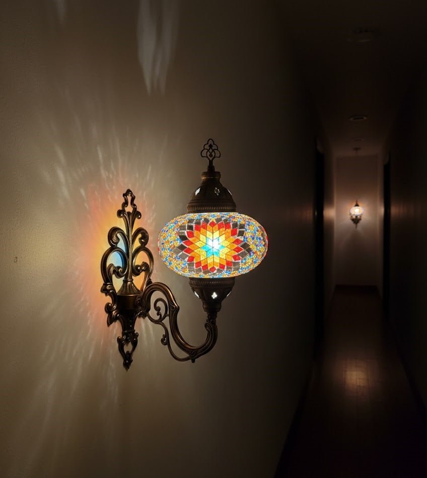 Turkish Mosaic Wall Lamp - MALLTURK