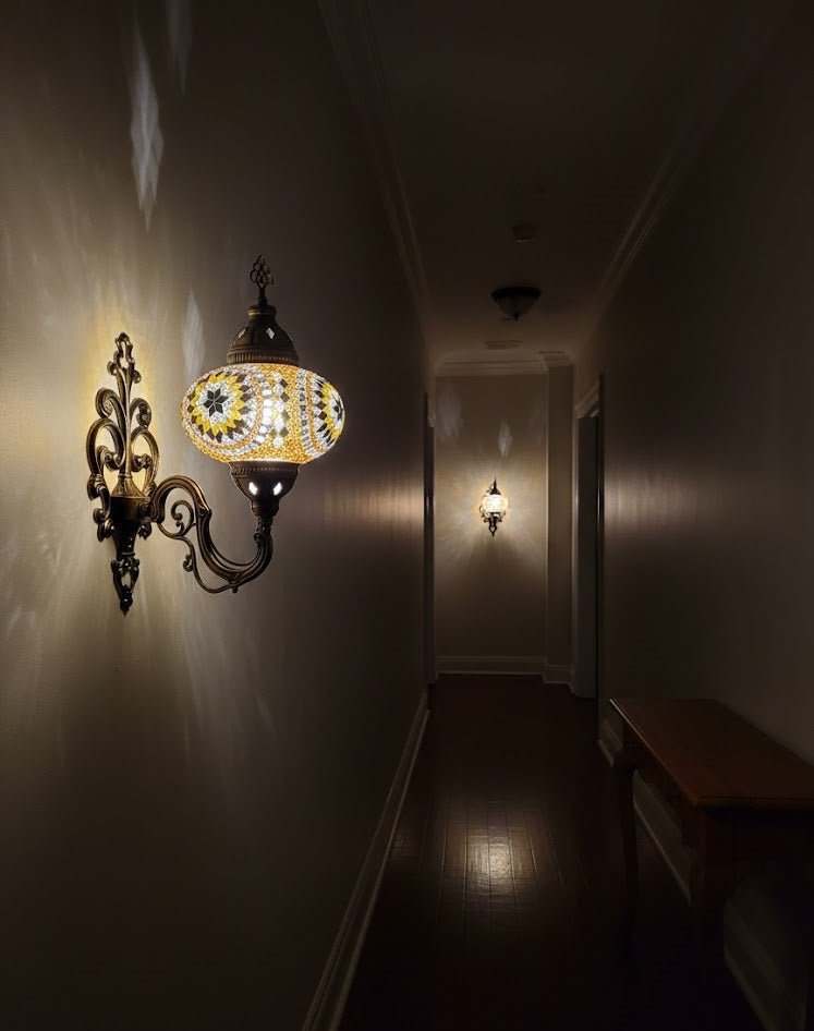 Turkish Mosaic Wall Lamp - MALLTURK