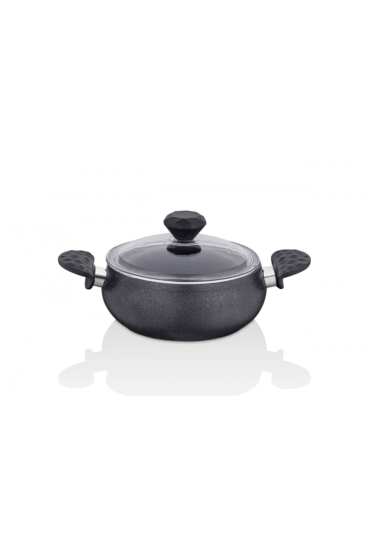 Tac Stone Tombik 7 Piece Cookware Set Uzay Grisi - MALLTURK