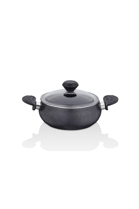 Tac Stone Tombik 7 Piece Cookware Set Uzay Grisi - MALLTURK