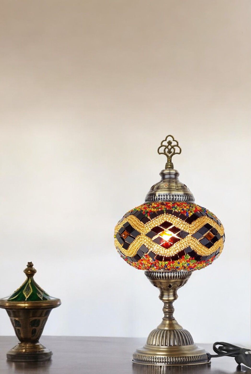 Turkish Mosaic Table Lamp - MALLTURK