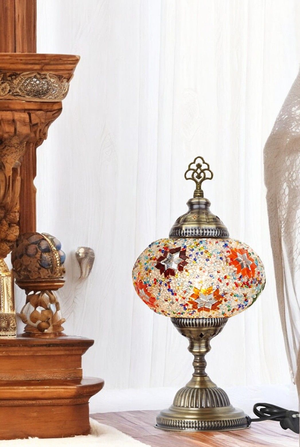 Turkish Mosaic Table Lamp - MALLTURK