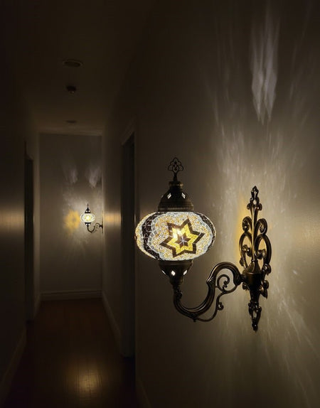 Turkish Mosaic Wall Lamp - MALLTURK