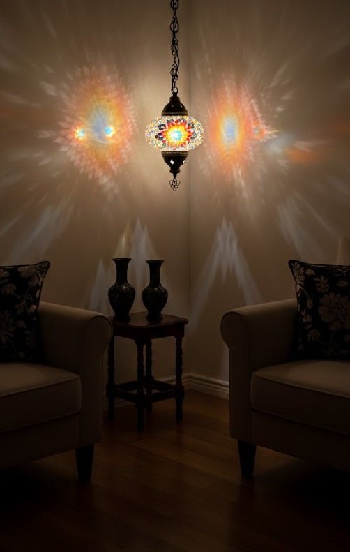 Turkish Mosaic Pendant Lamp - MALLTURK