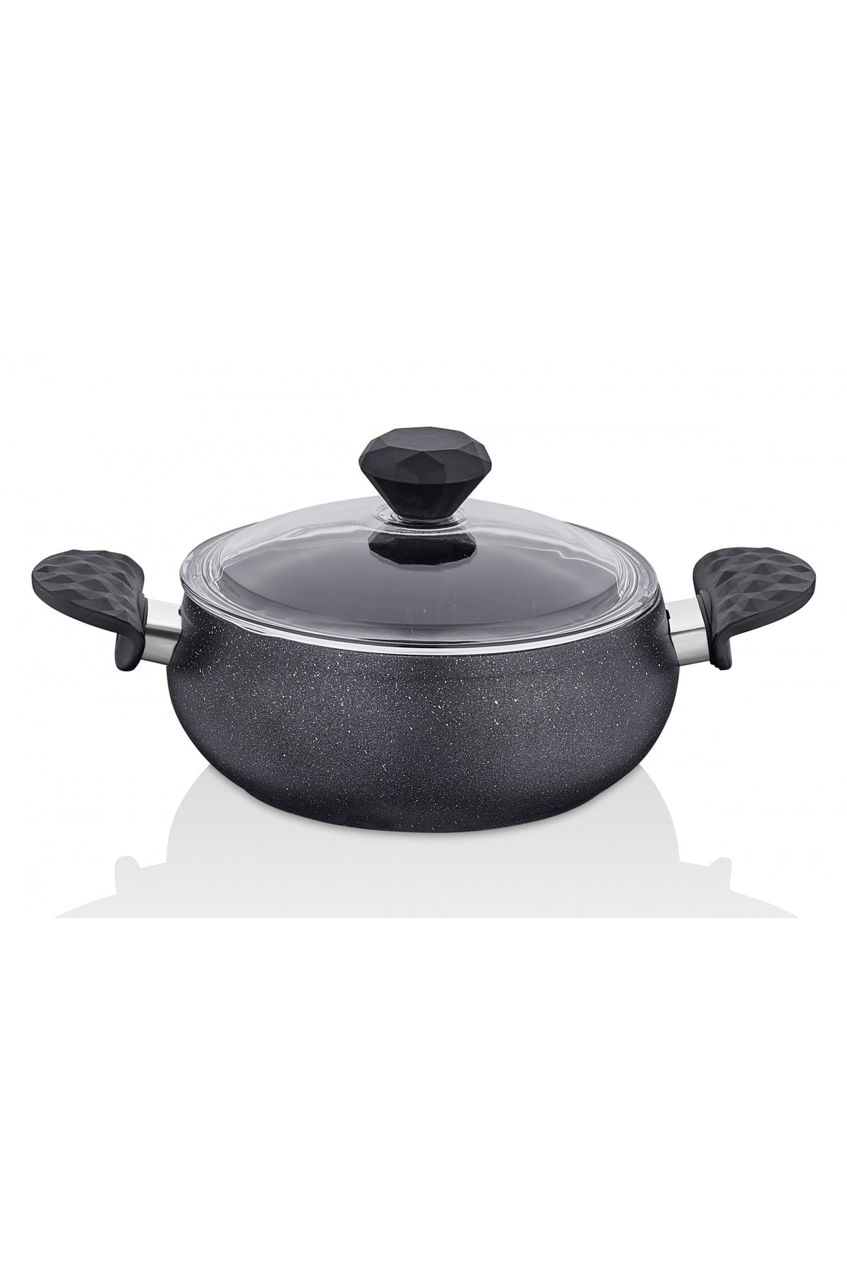 Tac Stone Tombik 7 Piece Cookware Set Uzay Grisi - MALLTURK