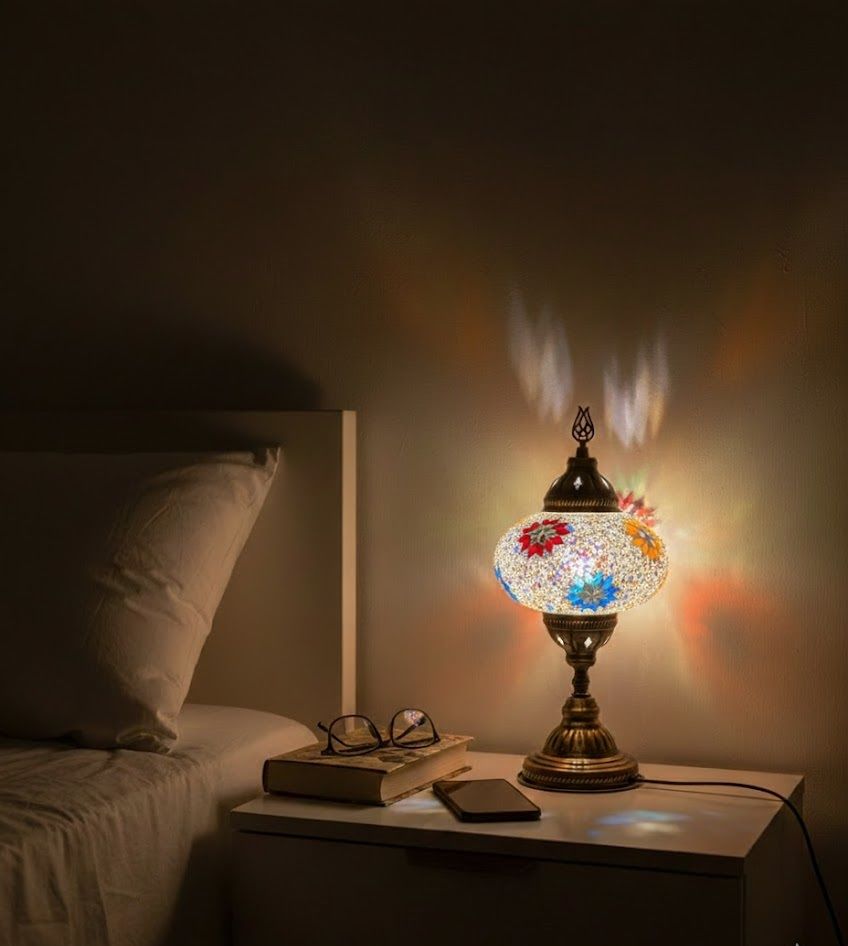 Turkish Mosaic Table Lamp - MALLTURK