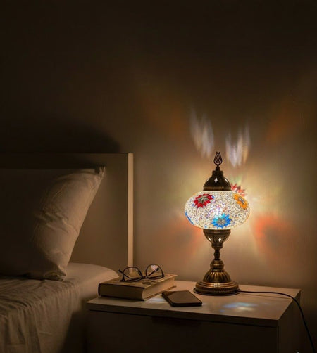 Turkish Mosaic Table Lamp - MALLTURK