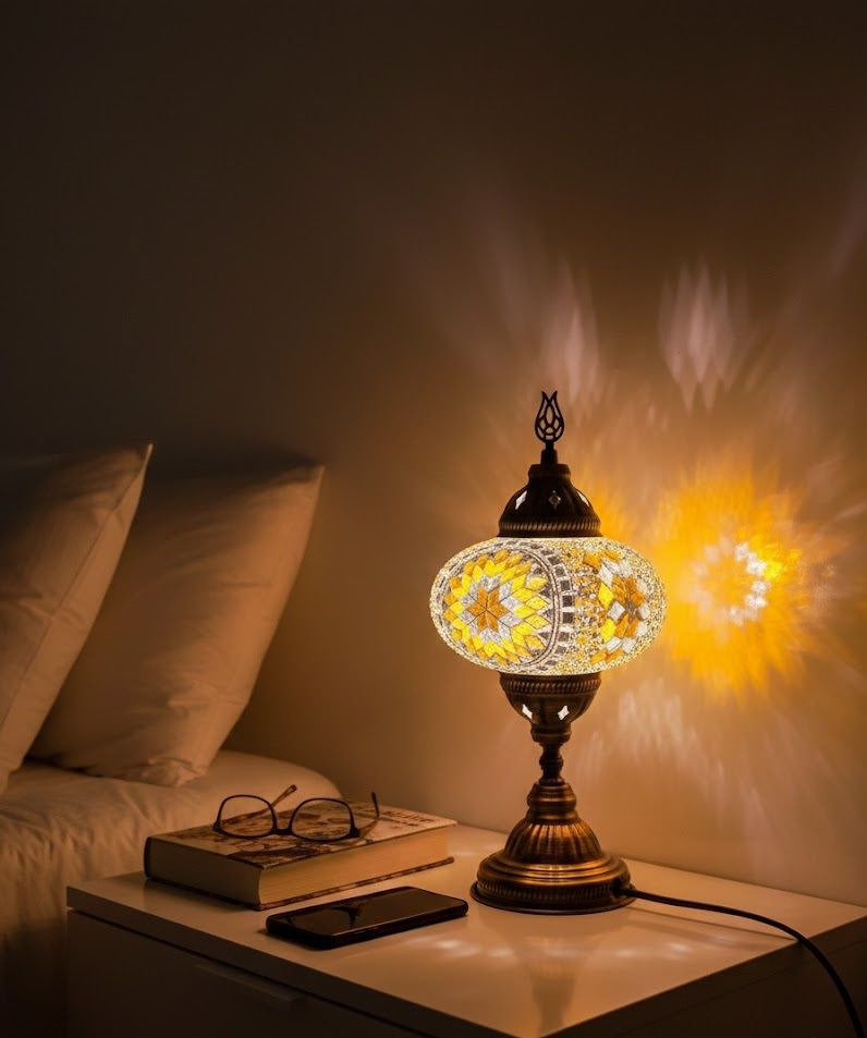 Turkish Mosaic Table Lamp - MALLTURK