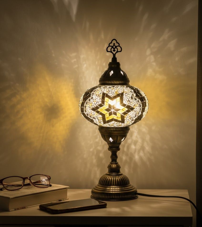 Turkish Mosaic Table Lamp - MALLTURK
