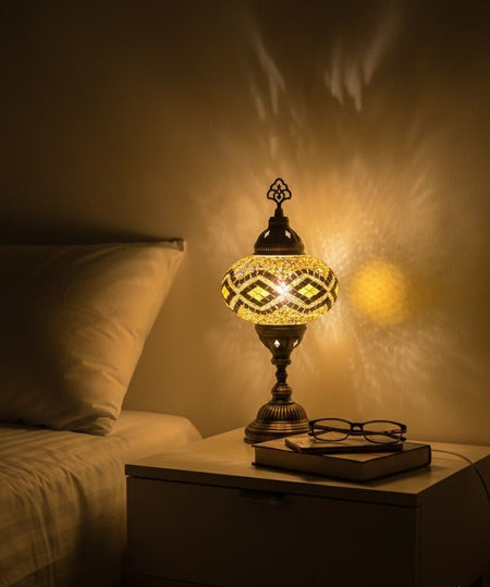 Turkish Mosaic Table Lamp - MALLTURK