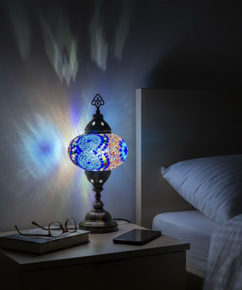 Turkish Mosaic Table Lamp - MALLTURK
