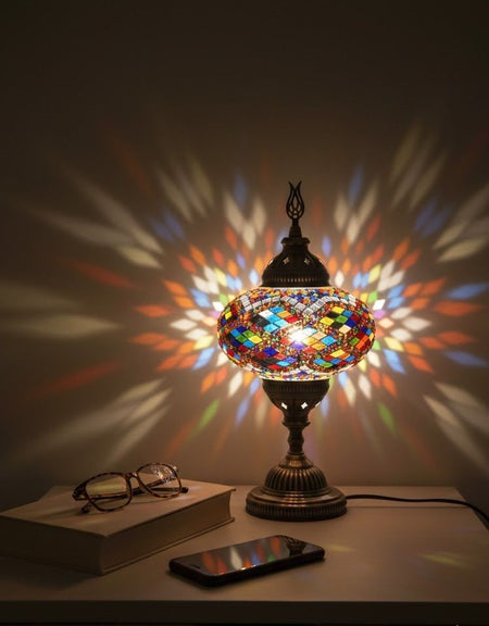 Turkish Mosaic Table Lamp - MALLTURK