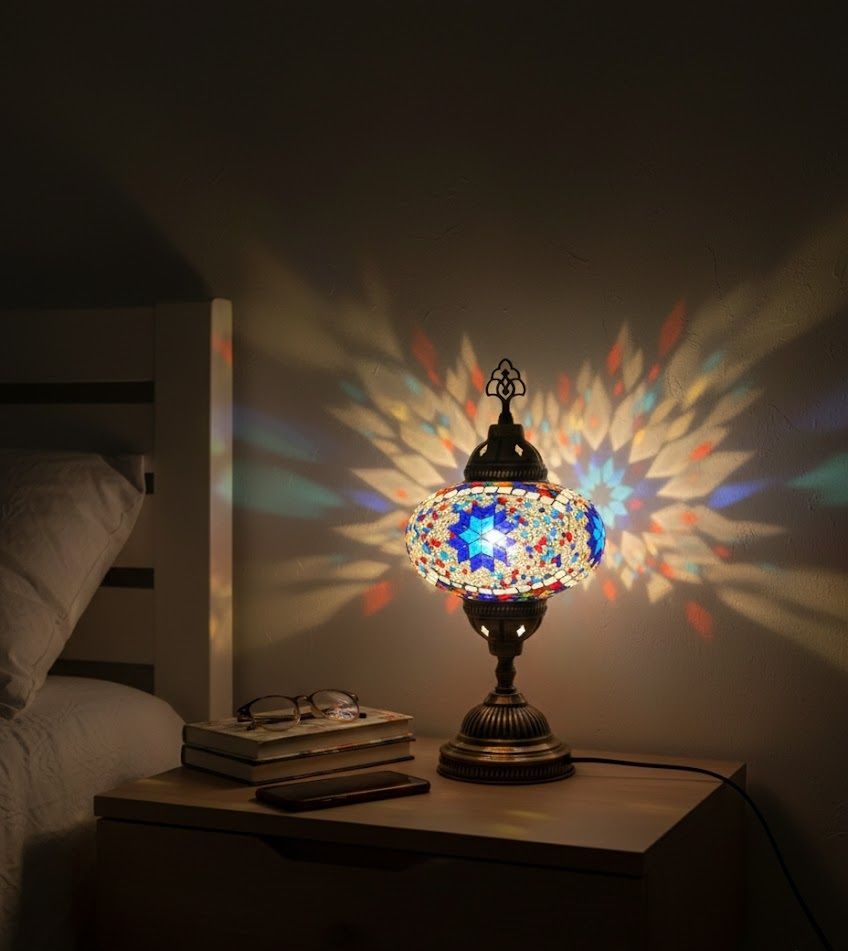 Turkish Mosaic Table Lamp - MALLTURK