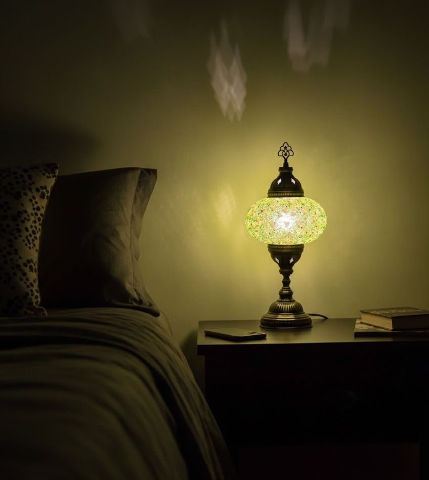 Turkish Mosaic Table Lamp - MALLTURK