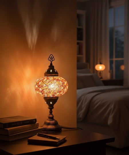 Turkish Mosaic Table Lamp - MALLTURK
