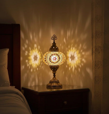 Turkish Mosaic Table Lamp - MALLTURK