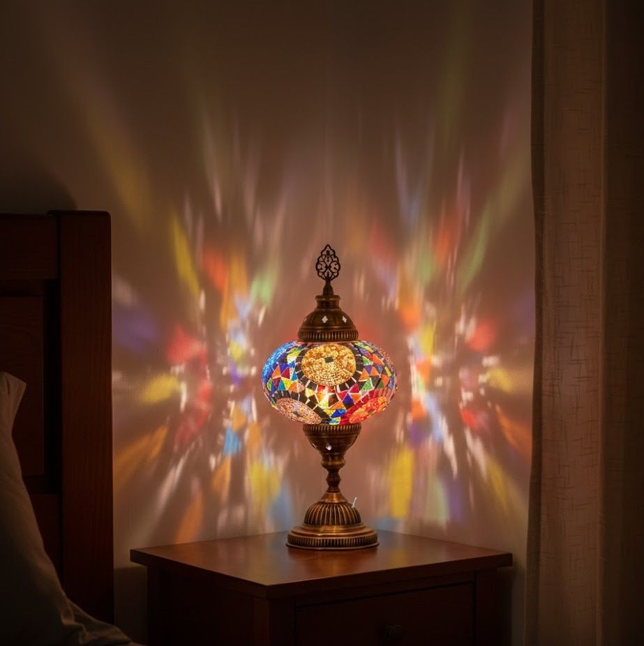 Turkish Mosaic Table Lamp - MALLTURK