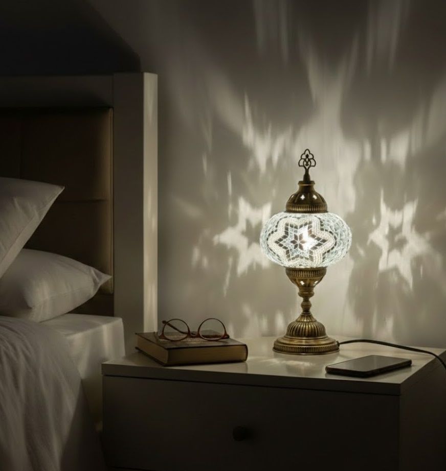 Turkish Mosaic Table Lamp - MALLTURK