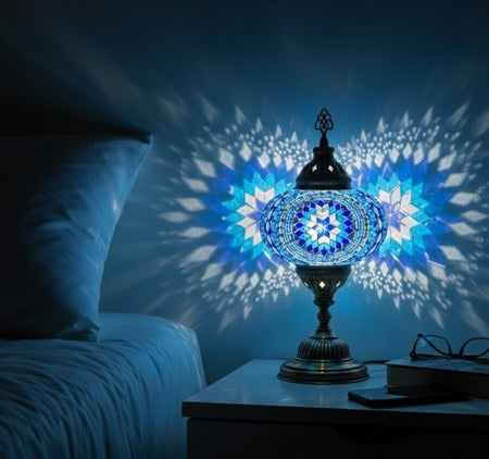 Turkish Mosaic Table Lamp - MALLTURK