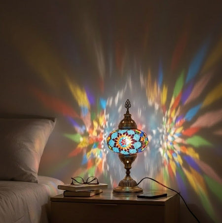 Turkish Mosaic Table Lamp - MALLTURK